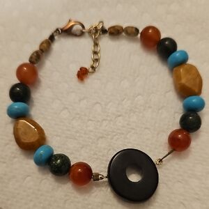 Elegant Multicolor Stone Bracelet